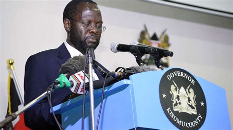 Governor Nyongo Hospitalised In Nairobi After Surgery Nairobi News