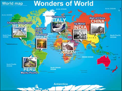 Seven Wonders Of The World New 7 Wonders