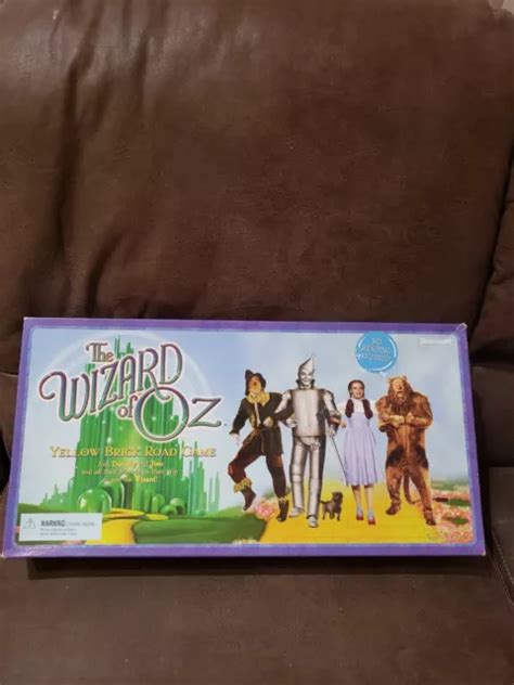 1999 The Wizard Of Oz Yellow Brick Road Game By Pressman 2000 Picclick
