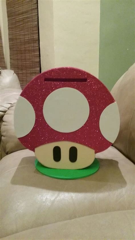 Encuentra este pin y muchos más en mario bros., de melany morera. Buzon Honguito de Mario Bros (con imágenes) | Fiesta de ...