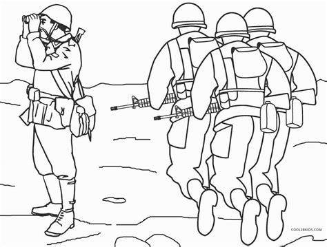 Dibujo De Soldado Con M16 Para Colorear Dibujos Para Colorear Pdmrea