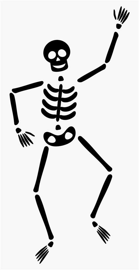 Silhouettes Skeleton Clipart Halloween Skeleton Digital Clipart Instant