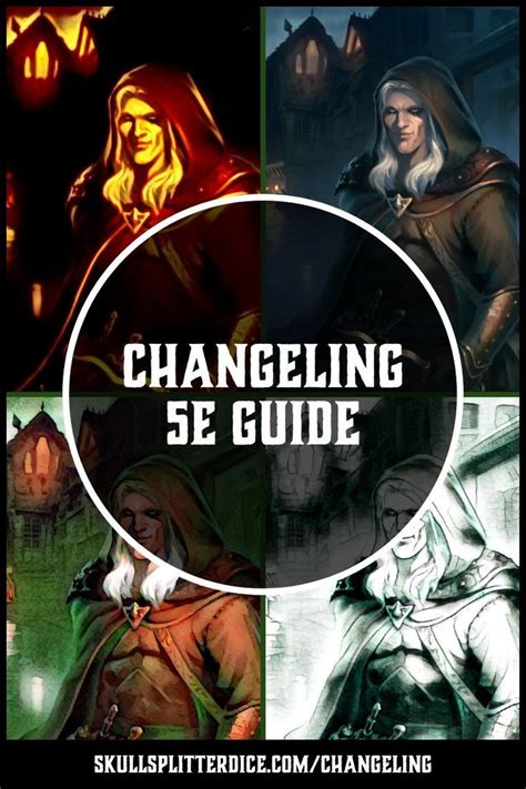 Changeling (5e race) kalashtar (5e race) shifter (5e race) warforged (5e race) guildmasters' guide to ravnica. Changeling 5E - Dungeons and Dragons in 2020 | Changeling, Dungeons and dragons gifts, Dungeons ...
