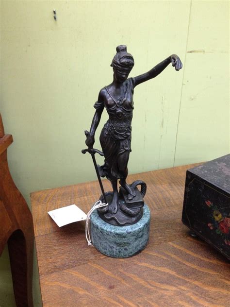 Blind Lady Justice Statue • The Architectural Warehouse