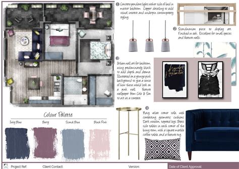 2425 x 2635 jpeg 294 кб. Mood board for Interior Design scheme, Photoshop # ...