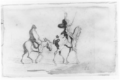 Honoré Daumier Don Quixote And Sancho Panza The Metropolitan Museum