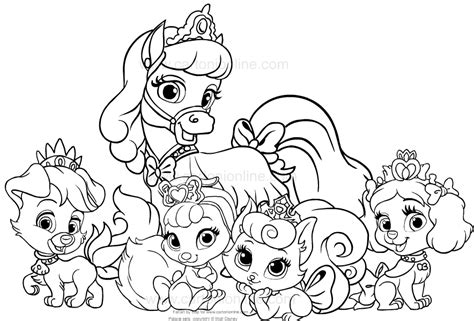 19 Palace Pet Coloring Pages Printable Coloring Pages