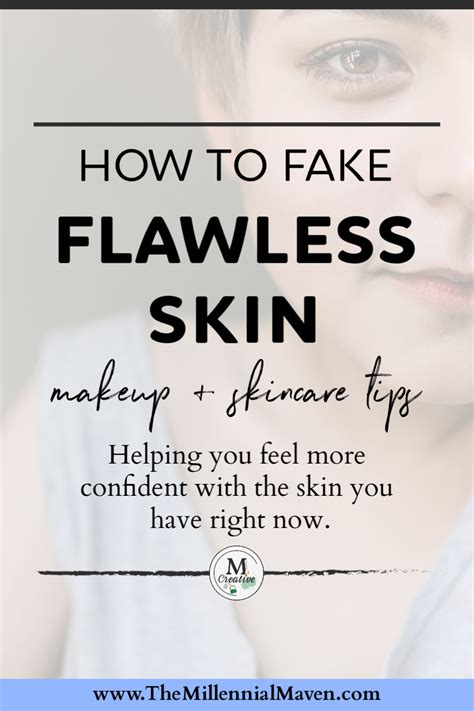 How To Fake Flawless Skin Without Makeup Saubhaya Makeup
