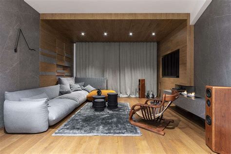 Bachelors Apartment By Zen Design Homeadore Zen Living Room