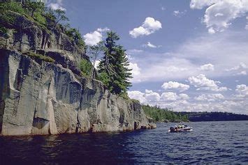 The canadian shield is an expanse of precambrian igneous and metamorphic rocks that form the core of the north american continent. Canadian Shield