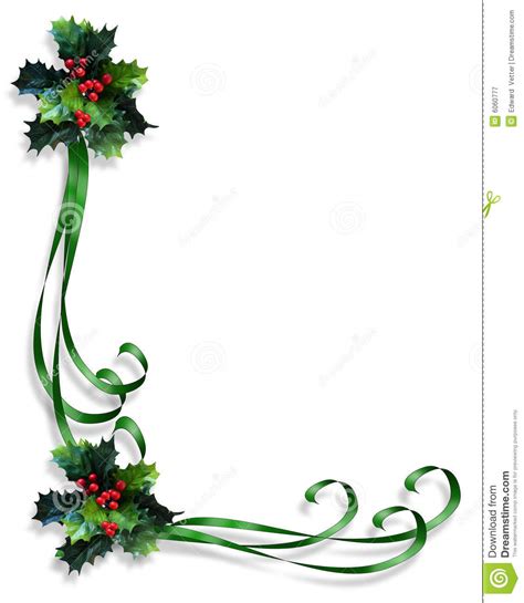 Clip Art Borders Christmas Holly 20 Free Cliparts Download Images On