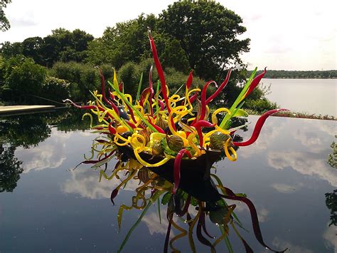Dave Chihuly Glass Sculpture At The Dallas Arboretum May 2012 Dallas