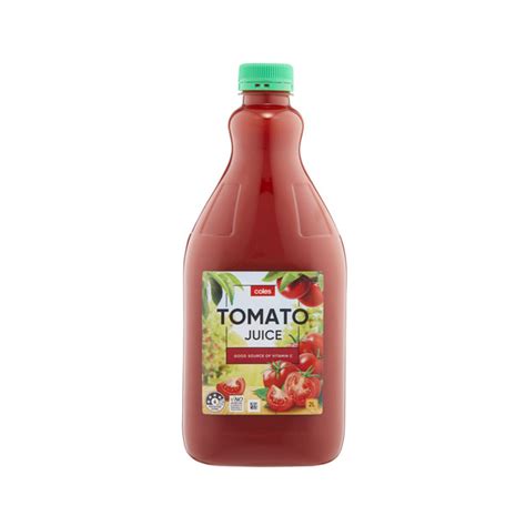 Buy Coles Tomato Juice 2l Coles