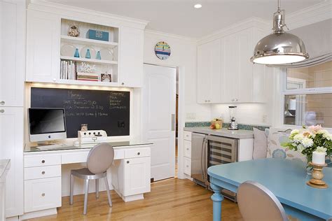 20 Fabulous Kitchen Office Ideas That Save Space In Style
