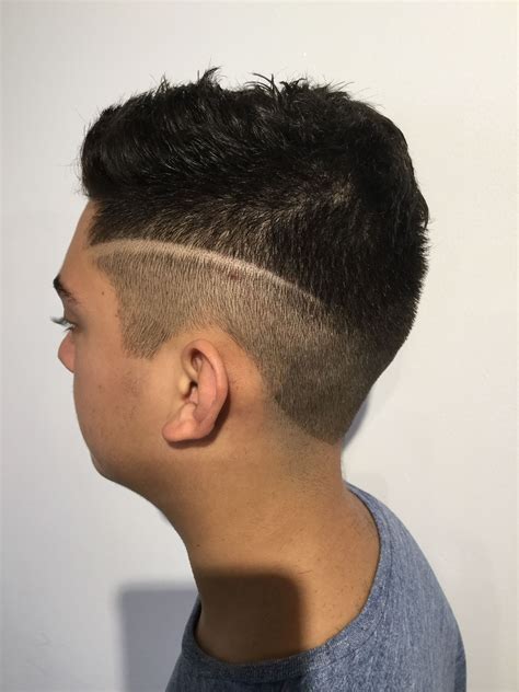A good, timely haircut is something we prefer not to save on. Line Designs In Haircuts | Fade Haircut