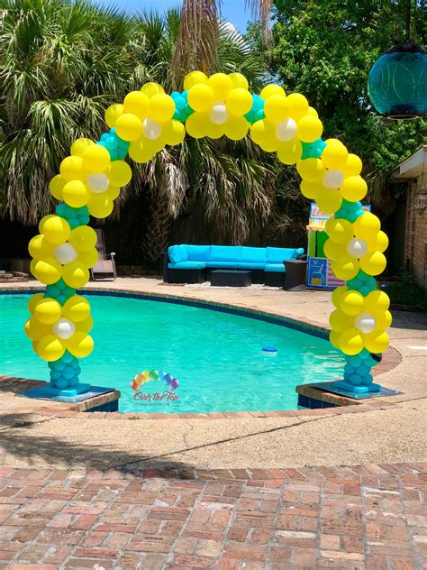 Flower Arch Balloon Decorations Birthday Parties Balloons