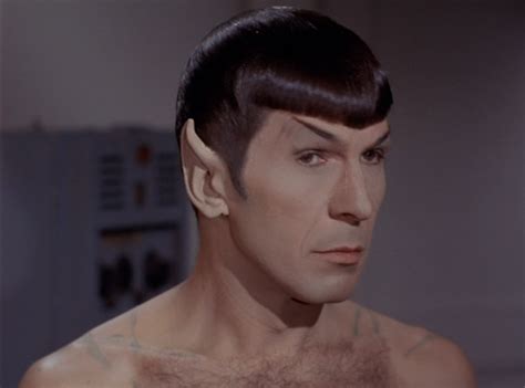 Mr Spock Leonard Nimoy Star Trek The Original Series S E Patterns Of Force First
