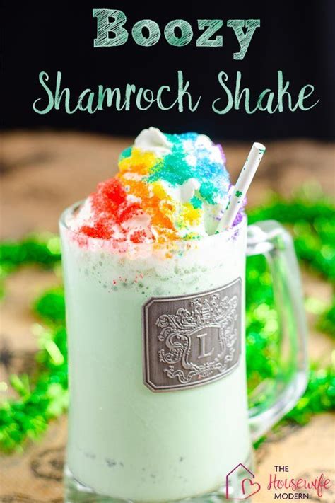 Shamrock Shake Recipe Boozy Version Just For Adults This Tasty Drink