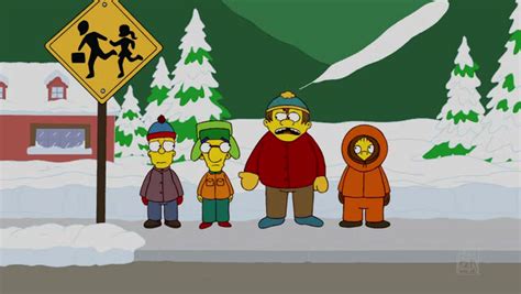 If The Simpsons Lived In South Park Alternate Universe Know Your Meme