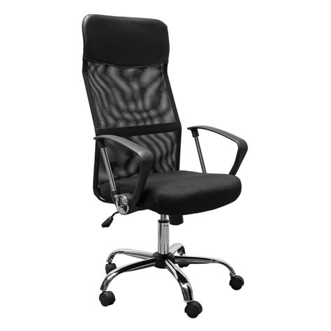 These office armchairs are swivel, they can include adjustable lumbar support + headrest and comply with ergonomic standards and safety requirements for operators. Executive Office Chair High Back Mesh Chair Seat Office ...