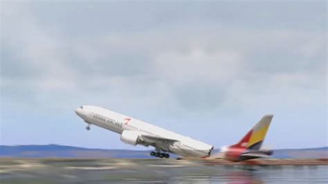 Boeing 777 Crash In San Francisco Asiana Airlines Flight 214 Youtube