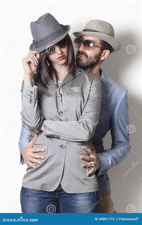 Gangster Couple Stock Photo Image Of Boyfriend Handsome 40801772