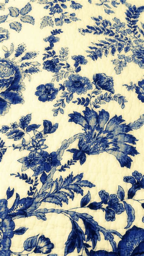 Vintage Retro Floral Pattern Texture Iphone 6 Wallpaper