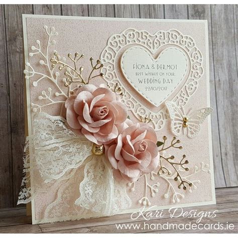 Handmade wedding anniversary cards are coming your way in now or wow style! Pinterest: @cutipieanu | Wedding cards handmade, Wedding ...