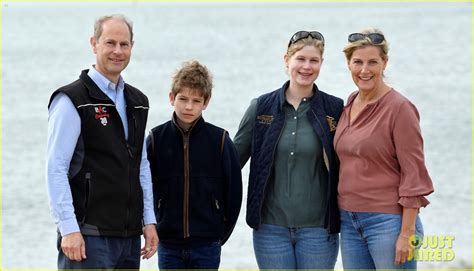 Prince Edward And Countess Sophie Make Rare Appearance With Their