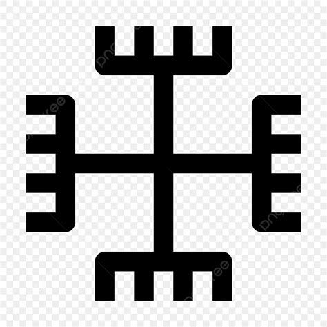 Pagan Symbols Clipart Hd Png Paganism Glyph Icon Vector Paganism