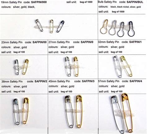 Safety Pins Eandm Greenfield