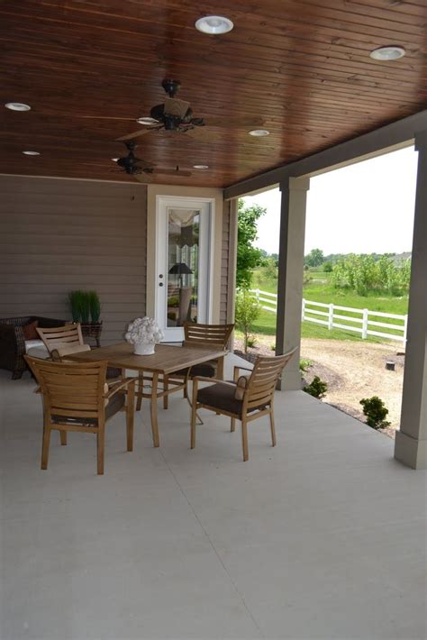 Being one of the top vinyl fencing suppliers, duramax offers high quality vinyl fence.we manufacture different types of privacy and semi privacy fence. Outdoor Wood Ceiling Panels Wrap Around Porch Ceiling ...