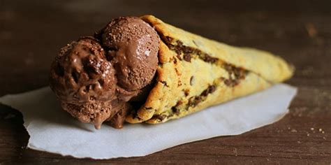 This Chocolate Chip Cookie Cone Belongs In Our Tummy Now