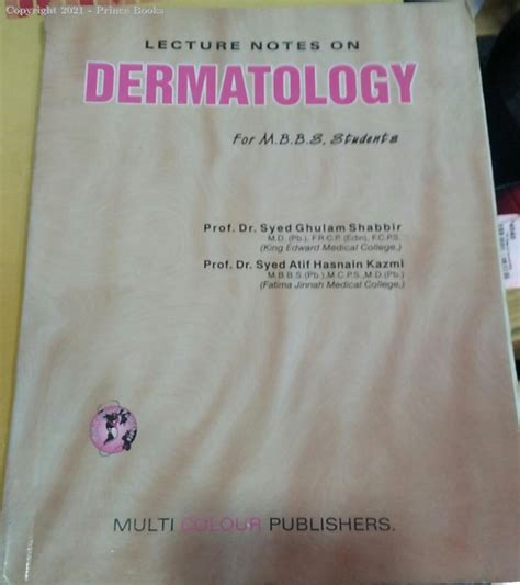 89787191 Lecture Notes On Dermatology For Mbbs Students