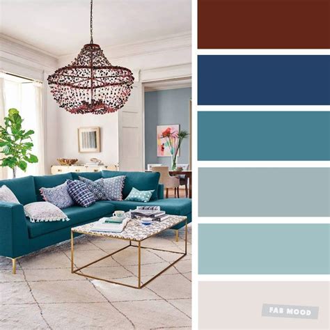 The Best Living Room Color Schemes Grey And Teal Color Scheme Living