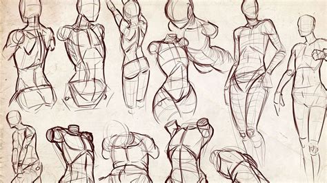 Gesture To Form Practice Draw With Mikey 76 Figure Drawing Practice Figure Drawing Drawings