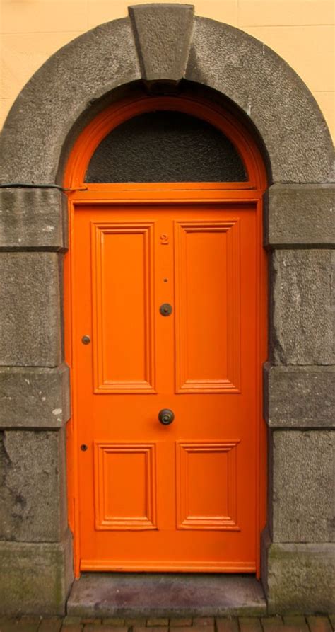 Orange Door Orange Door Gorgeous Doors Unique Doors