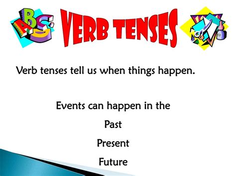 Ppt Verb Tenses Powerpoint Presentation Free Download Id1096668