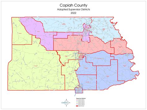 Copiah Supervisor Districts Plan Cmpdd