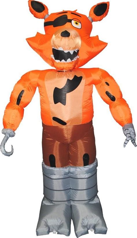 Five Nights At Freddys Animated Foxy Inflatable Halloween Decoration