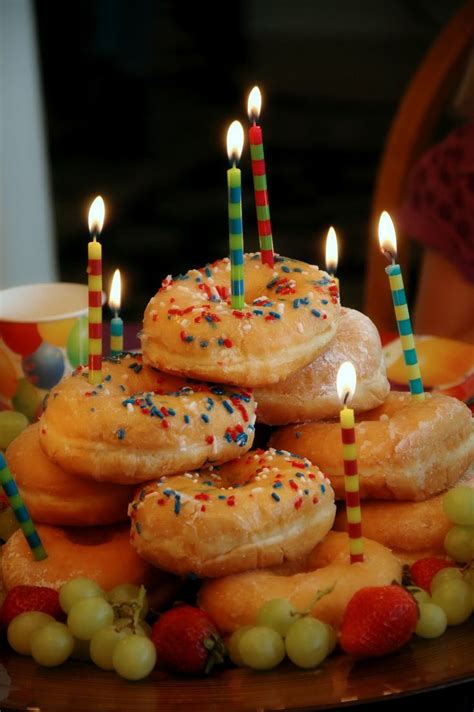 The 25 Best Donut Birthday Cakes Ideas On Pinterest