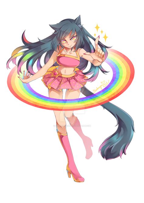 Nyan Cat Girl By Saibrayyear On Deviantart