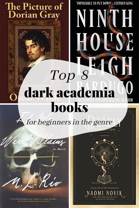 8 Dark Academia Books To Start Out In The Genre In 2021 Dark Books