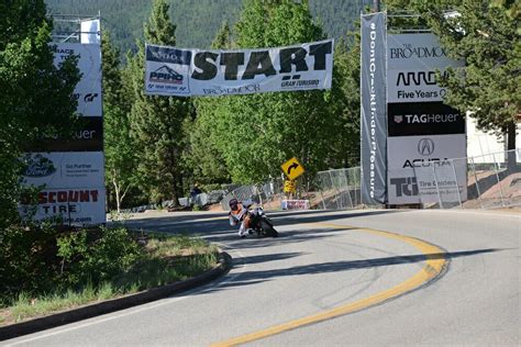 Dirt tyres are required to drive the course. FEATURE: Pikes Peak International Hill Climb - Part II ...