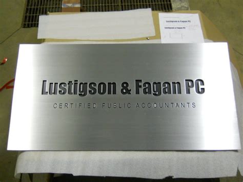 Lustigson And Fagan Pc Company Sign Piw Corp