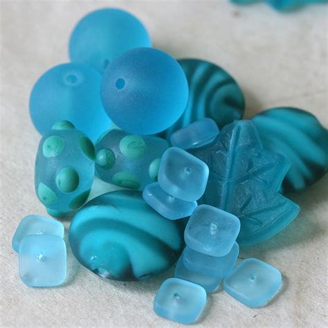 Cultured Seaglass Beads Jewelry Making by funkyprettybeads | Jewelry making, Jewelry making ...