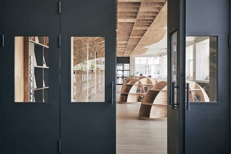 Galeria De Biblioteca Da Escola Primária Lishin Tali Design 10