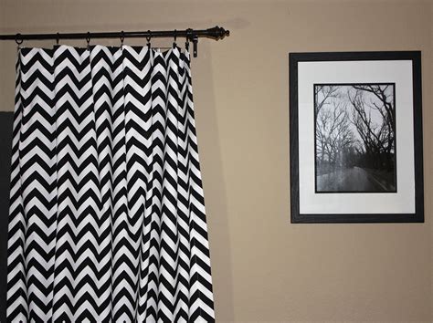 Penny Pinching Design Turquoise Chevron Curtains