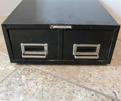 Steelmaster File Cabinet With Safe Vintage Art Steel Co Metal