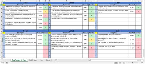 Task Tracker Excel Template DocTemplates